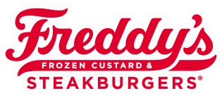 Freddy's Frozen Custard and Steakburgers Red Script Logo
